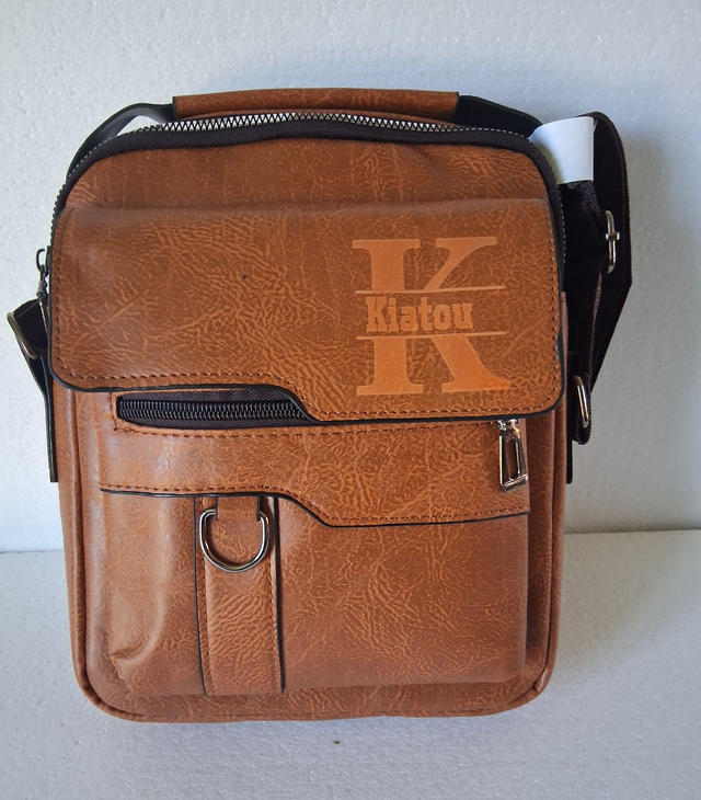 sac À Bandoulière Pour Homme, Vintage En Cuir Décontracté Pour Affaires, Sac Bandoulière