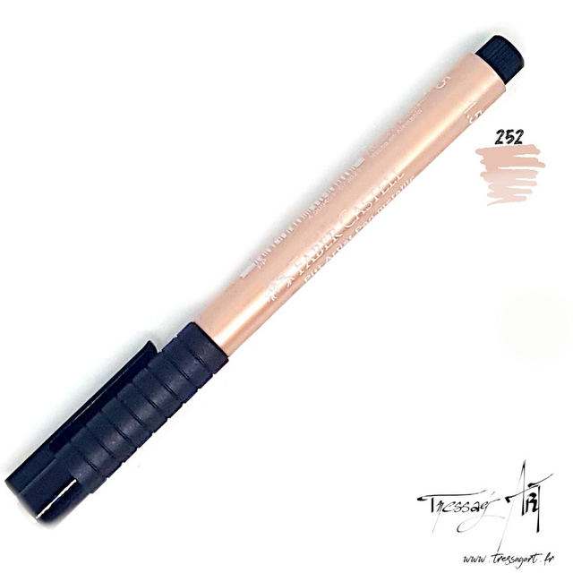FABER CASTELL - FEUTRE PITT ARTIST PEN - CUIVRE METALLISE 1,5mm - FB074252
