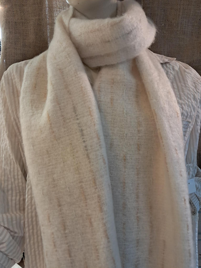 Sjaal crème 