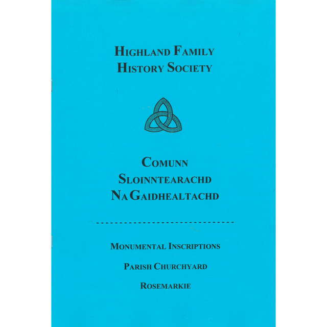 Rosemarkie Monumental Inscriptions