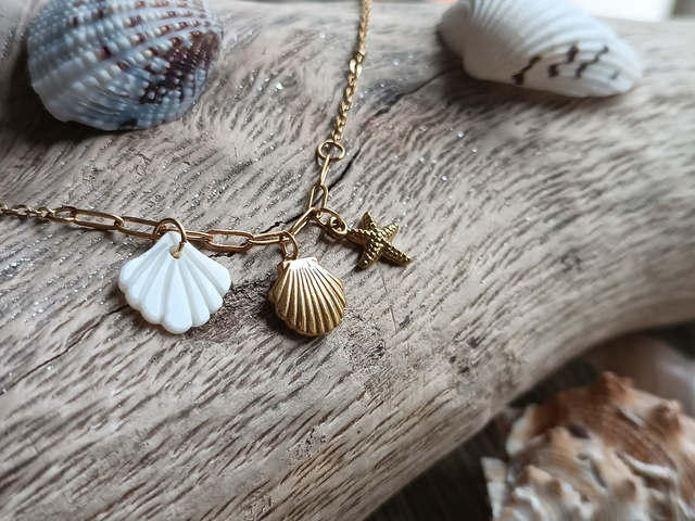 Chevillère Coquillage Nacre