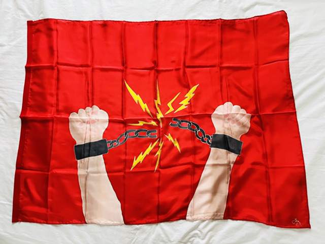 Freedom  Luc 4.18 Soie épaisse livrée sans tige 