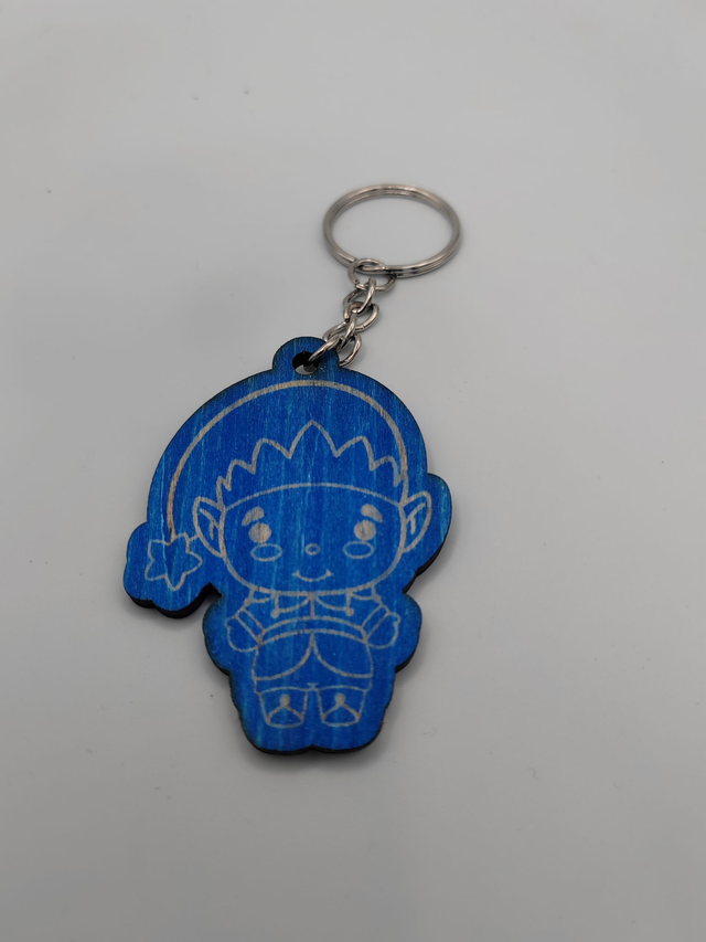 Porte clef Noël &quot;Lutin&quot;