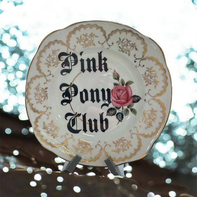 Pink Pony Club - Side Plate - Gold & Rose