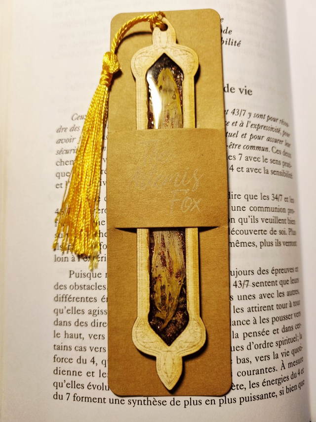 Marque-Grimoire #15 Tournesol, marjolaine et badiane