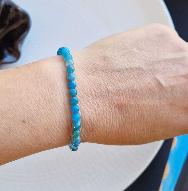 Bracelet APATITE 4mm