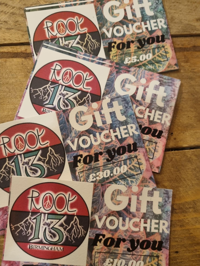 Gift voucher (physical voucher) 