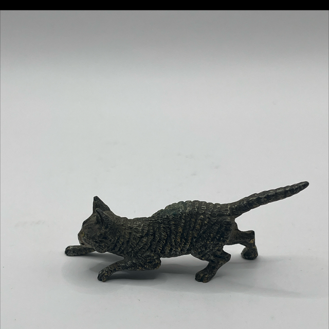 Austrian Cold Painted Bronze Cat