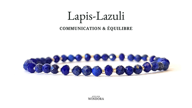 Bracelet | Lapis-Lazuli - Royal Extra V1