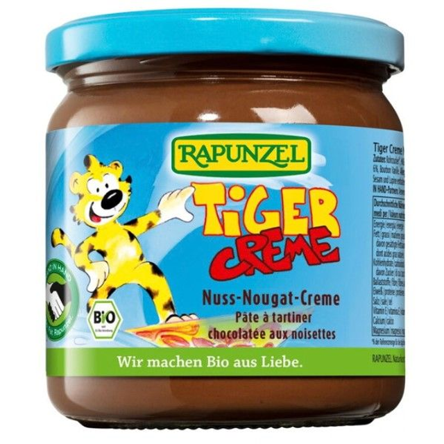 Rapunzel Tiger Creme, Nuss-Nougat 400g Glas