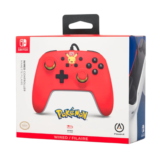 Control Nintendo Switch Power A Pokémon / Con Cable