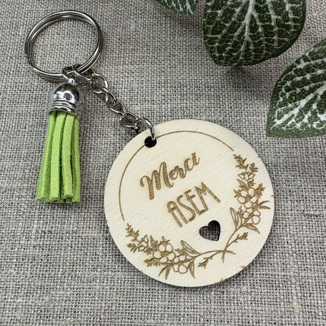 Porte-clés Merci ASEM