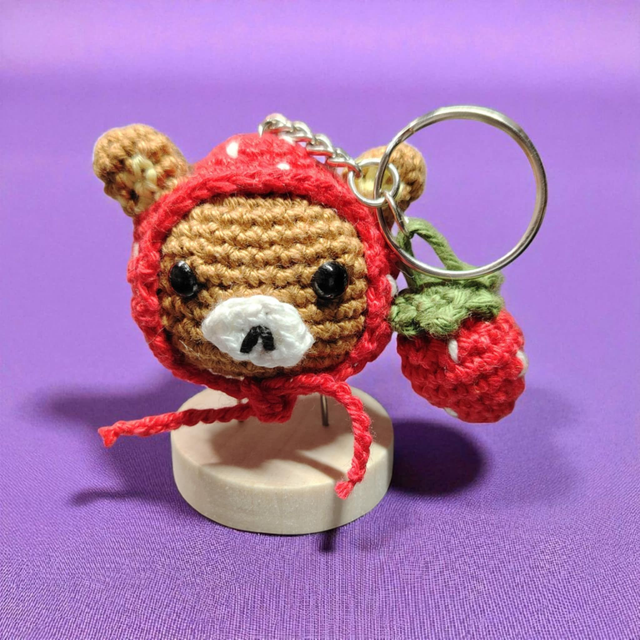 Amigurmis Porte clé "Oursons"