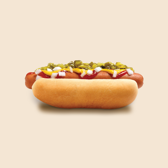 Hot dog à l&#039;américaine