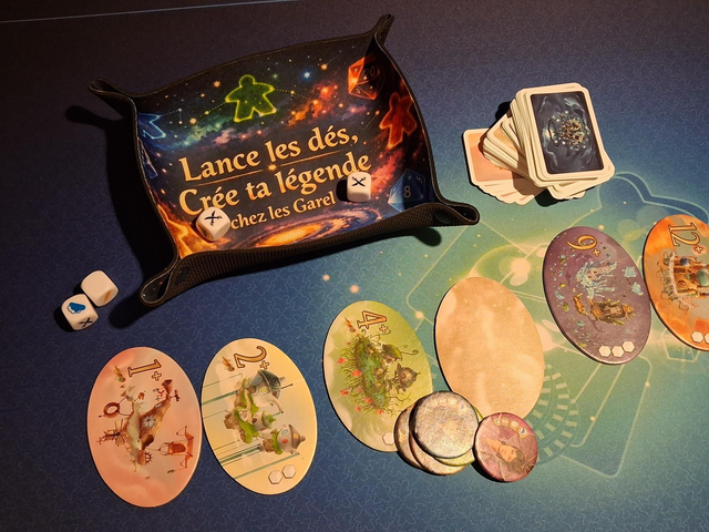 🎲 Tapis de dés personnalisé