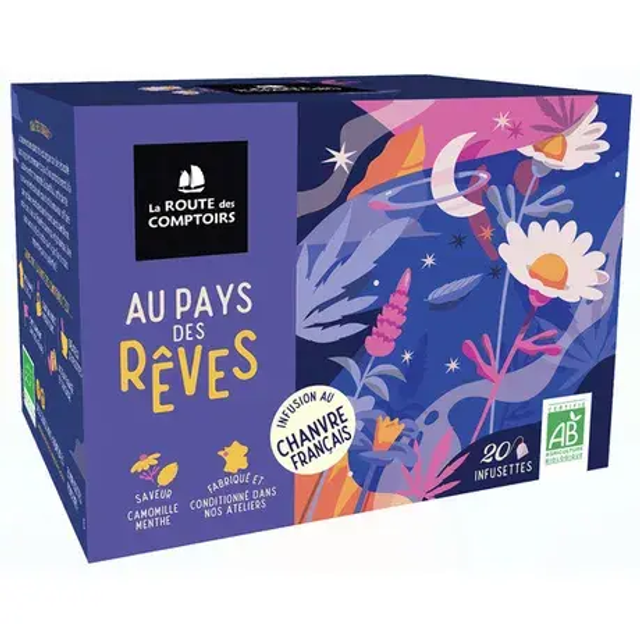 Au pays des rêves tisane 20 infusettes | Biohême 