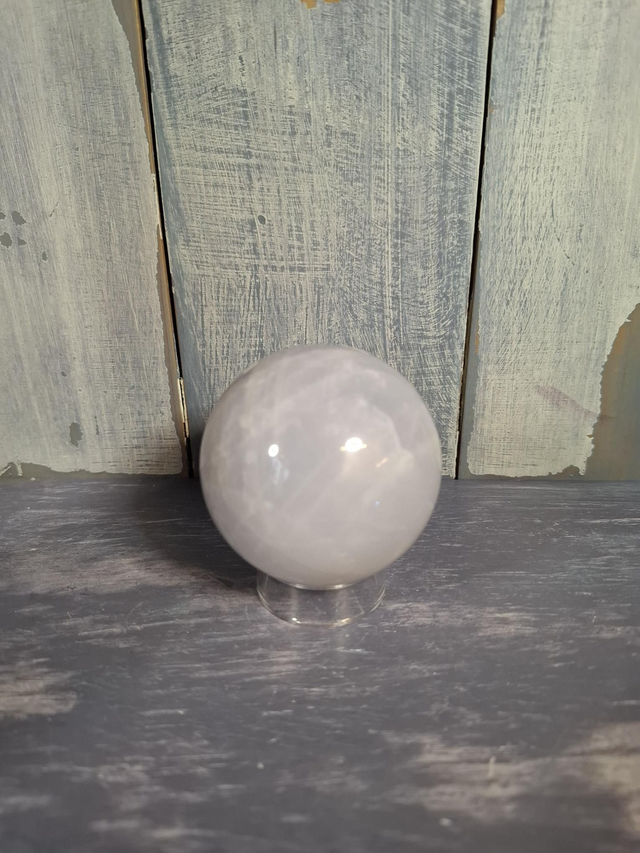Blue Rose Quartz Sphere 