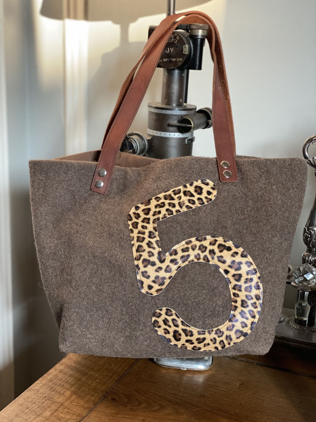 Sac lainage ancienne couverture militaire 