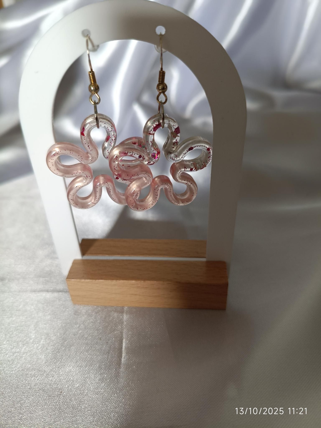 Boucle d'oreille flora