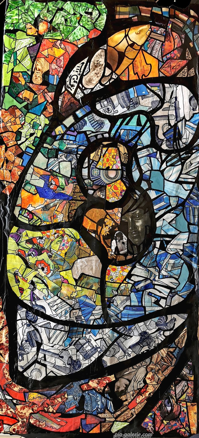 Ça # 97 « Vitrail n°39 - Caméléon»