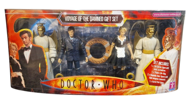 Doctor Who Voyage of the damned gift set action figures - 10th Doctor