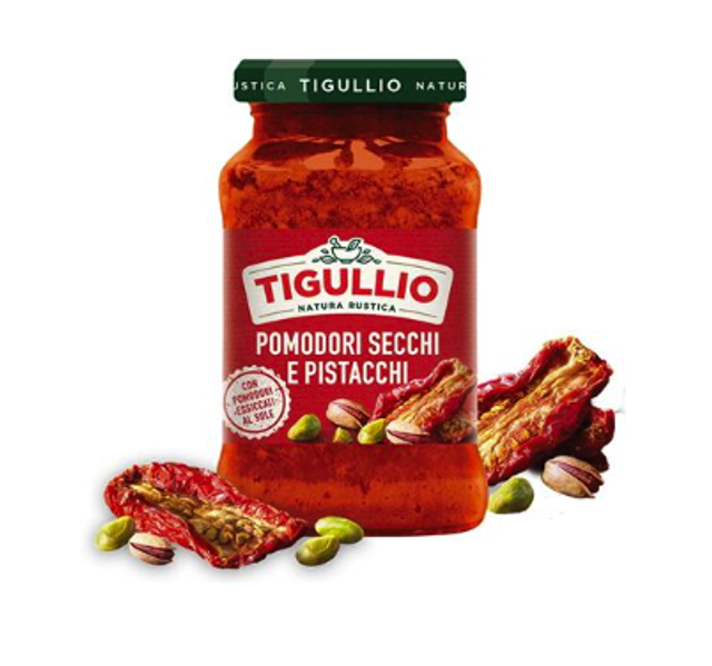 Tigullio - Szárított paradicsom és pisztácia pesto 190g