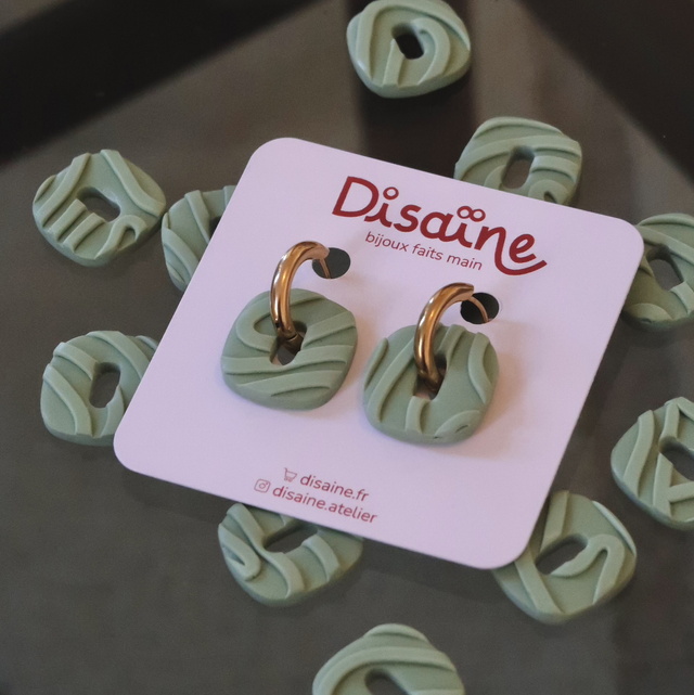 Boucles d'oreilles Fold