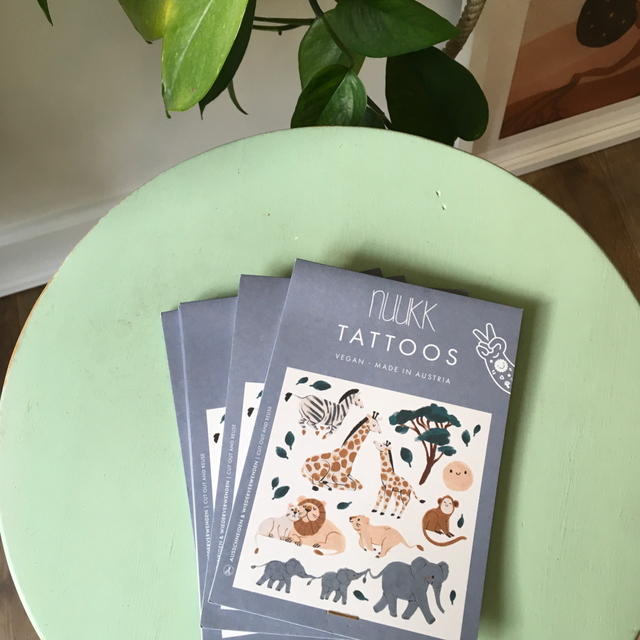 Vegan safari tattoos 