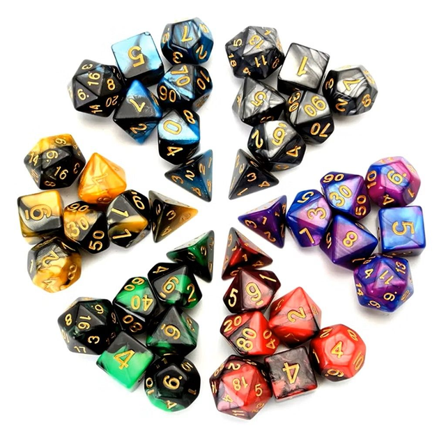 Kit de dados para Rpg