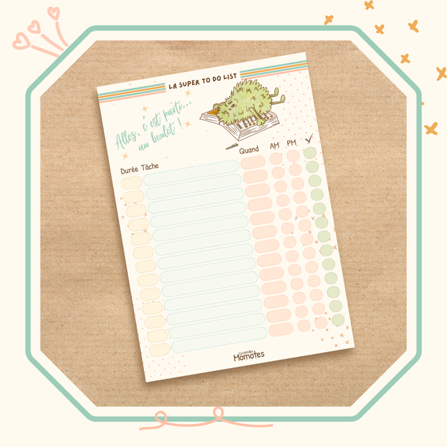 To-do List - Avec planification dans le temps