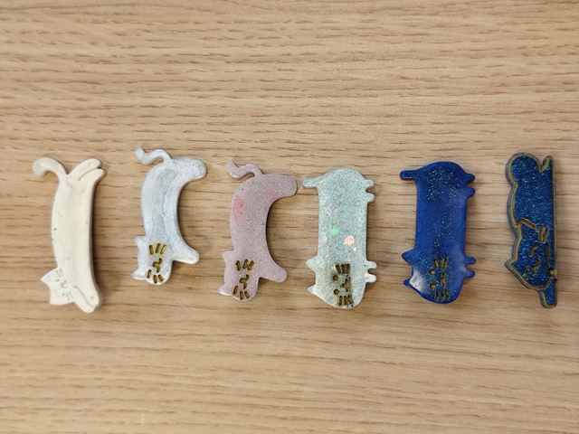 Barrettes collection &quot;Petits Chats&quot;