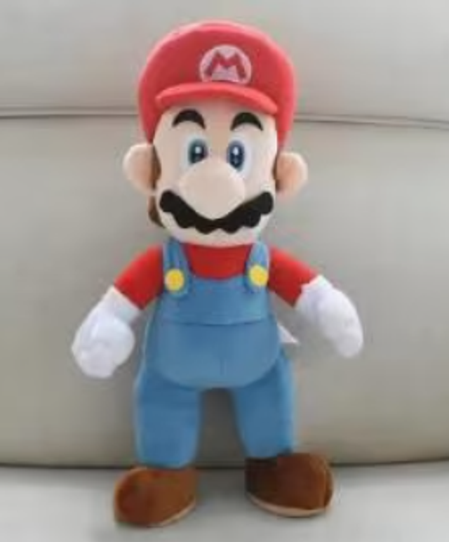 Super Mario grote knuffel Mario (38cm)
