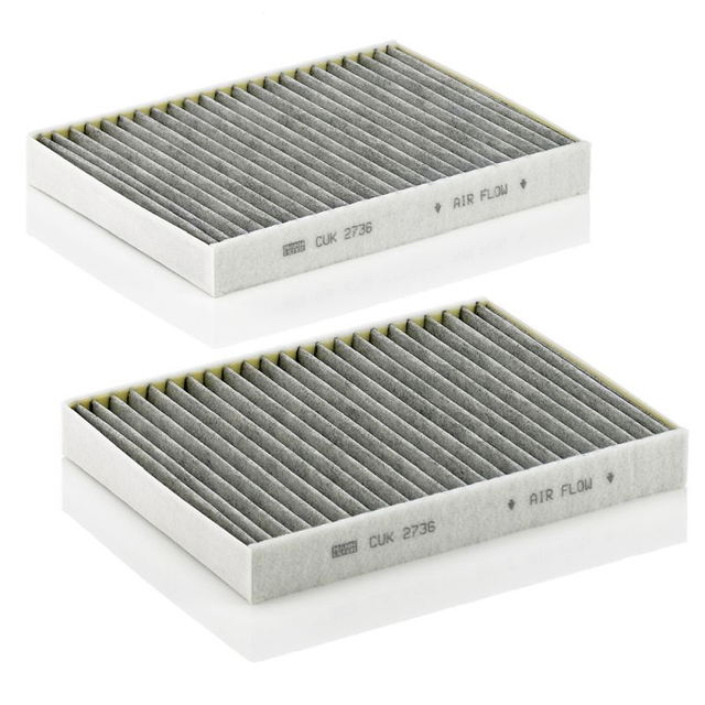 Filtr, vzduch v interiéru MANN-FILTER CUK2736-2