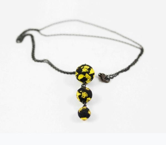 Precious Lava_Drop Pendant