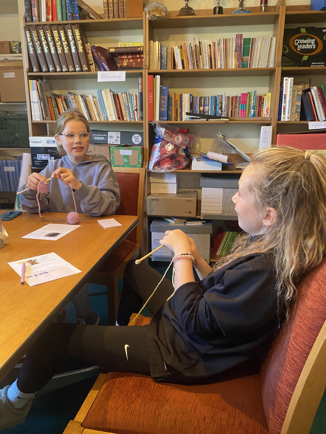 “Young People Knit” class in Kemnay