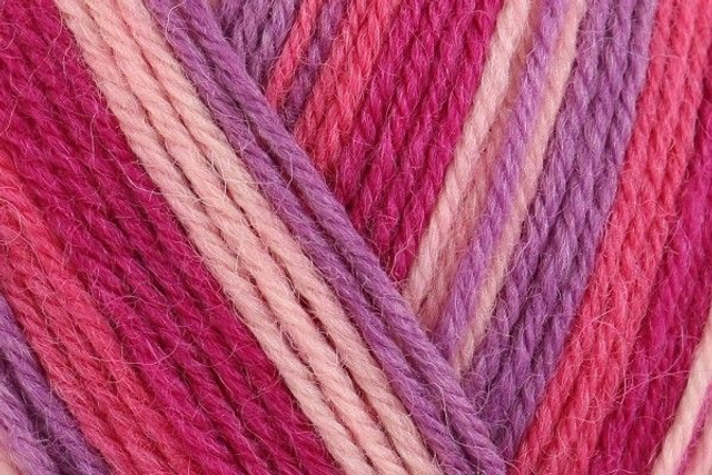  WYS ColourLab DK Yarn Summer Pinks 893. 100g /225m