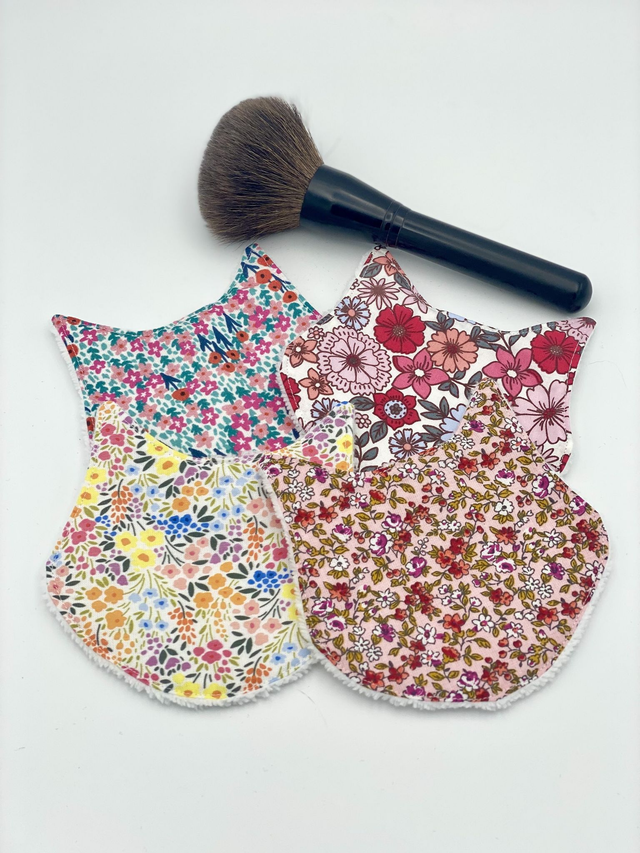 Coton démaquillant tête de chat