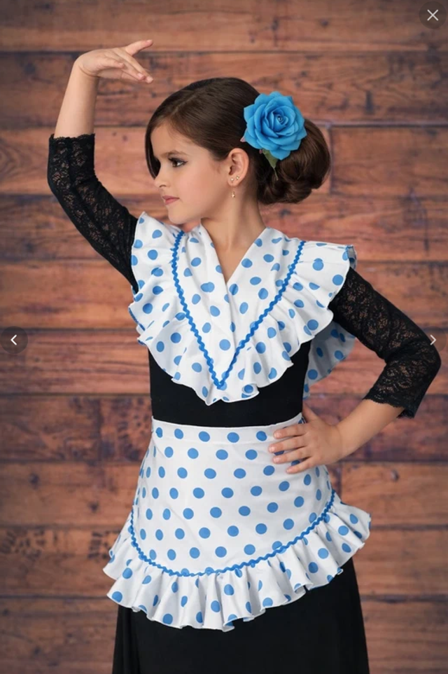 517 taille unique Ensemble châle tablier enfant 