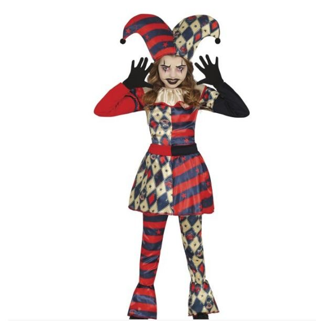 halloween ,  78114  DIAMOND HARLEQUIN, INFANTILE, 7 - 9  ANNI 