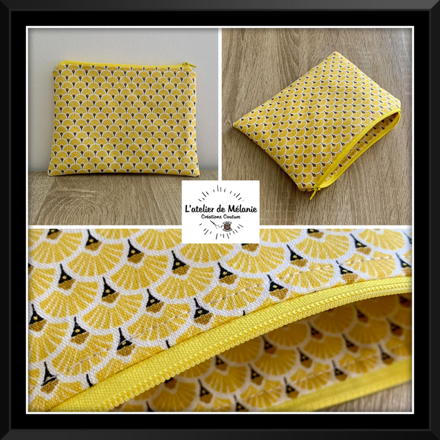 Pochette zippée
