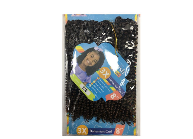 Cherish Junior Bulk : 3X Bohemian Curl 8 (Col. T30)