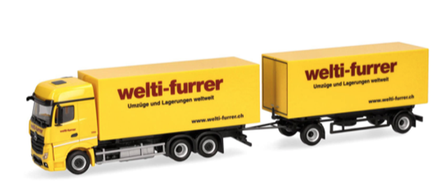 Volvo FH GL XL electric Bischof Herpa 1:87