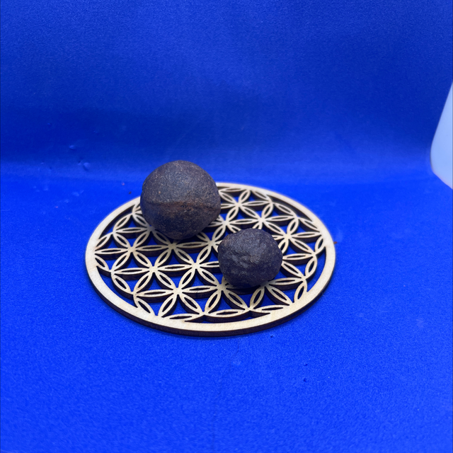 Paire de Pierres Moquis Mâle et Femelle : Un Duo Énergétique Puissant