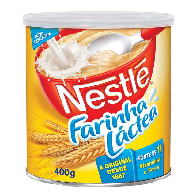 Farinha láctea lata Original 360 gr- Nestlé