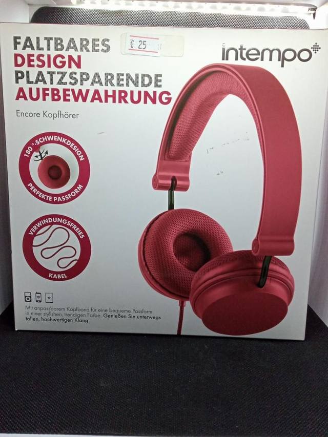 0245- FALTBARES  DESIGN PLATZSPARENDE AUFBEWAHRUNG Encore Kopfhörer