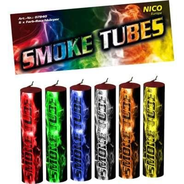Smoke Tubes, multicol, KAT T1