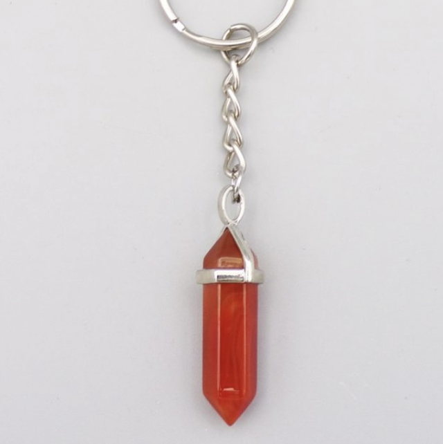 Carnelian Point Keyring