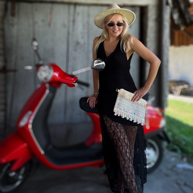Dolce Vita Lace Dress - Schwarz 