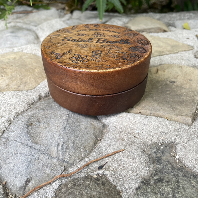 Cendrier gravé « saint Barthélémy »