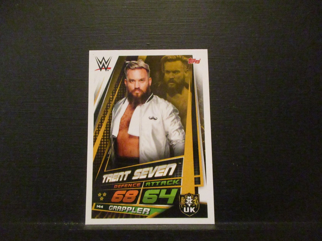 Trent Seven - NXT UK Slam Attax Universe Original Trading Card #144